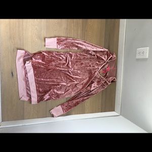 NWT pink velvet Betsey Johnson Sleep shirt